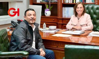 Rocío Nahle recibe a Juan Javier Gómez y reafirma compromiso con "piso parejo" en programas sociales