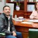 Rocío Nahle recibe a Juan Javier Gómez y reafirma compromiso con "piso parejo" en programas sociales